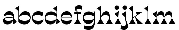 Blackest ExtraBold Font LOWERCASE