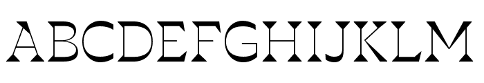 Blackest Regular Font UPPERCASE