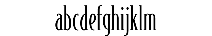 Bodega Serif Light Font LOWERCASE
