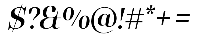 Bomboniere Medium Italic Font OTHER CHARS