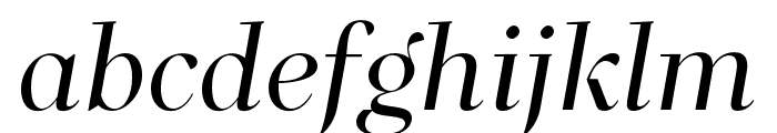 Bomboniere Regular Italic Font LOWERCASE