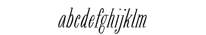 Bookeyed Martin Regular Font LOWERCASE