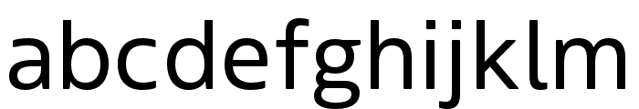 Boreal Regular Font LOWERCASE