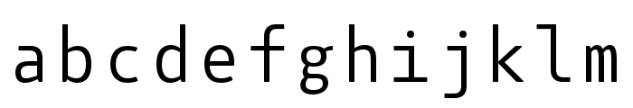Botanika Mono Regular Font LOWERCASE