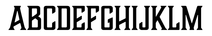 Boucherie Block Italic Font LOWERCASE
