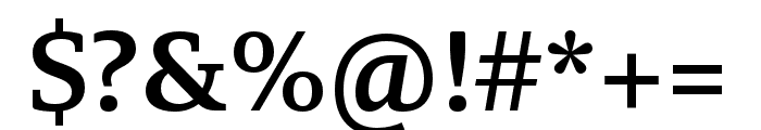 Brando Arabic SemiBold Font OTHER CHARS