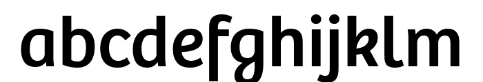 Bree Regular Font LOWERCASE