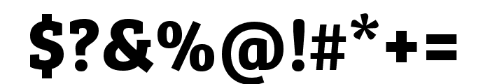 Bree Serif Bold Font OTHER CHARS