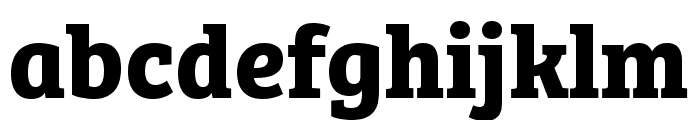 Bree Serif Bold Font LOWERCASE