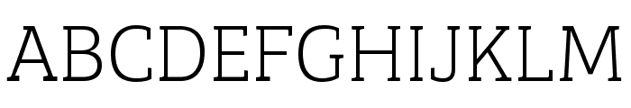 Bree Serif Light Italic Font UPPERCASE