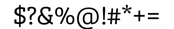 Bree Serif Light Font OTHER CHARS
