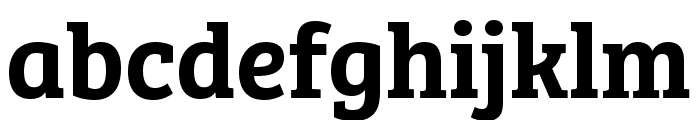 Bree Serif SemiBold Font LOWERCASE