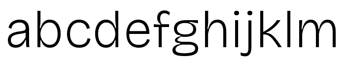 Bricolage Grotesque ExtraLight Font LOWERCASE