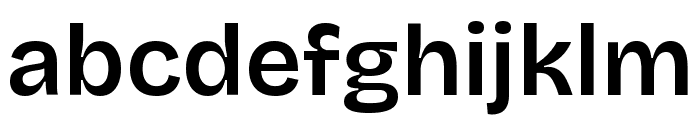 Bricolage Grotesque SemiBold Font LOWERCASE