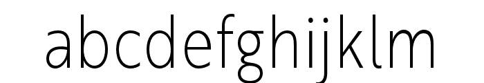 Brother XL Thin Font LOWERCASE