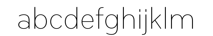 Bryant Condensed Light Font LOWERCASE