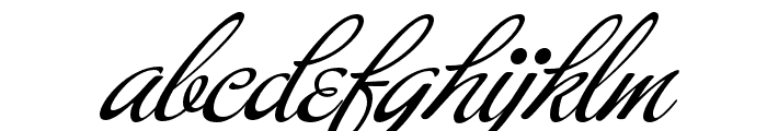 Buffet Script Regular Font LOWERCASE