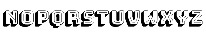 Bungee Shade Font LOWERCASE