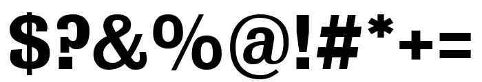 Bureau Grot Condensed Medium Font OTHER CHARS