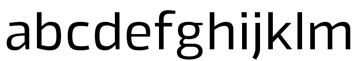Byker Regular Font LOWERCASE