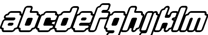 CCOverbyteOff Italic Font LOWERCASE