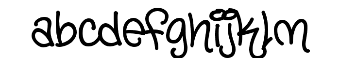 CCPhatBoi Regular Font LOWERCASE