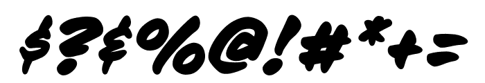 CCSignLanguage Bold Italic Font OTHER CHARS