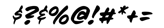 CCSignLanguage Italic Font OTHER CHARS
