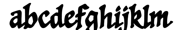 CCSpellcaster Bold Font LOWERCASE