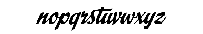 CCSpills Stadium Font LOWERCASE