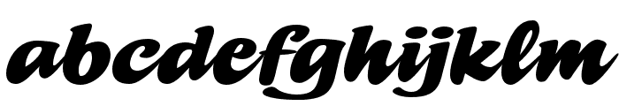 CCSummerFling Italic Font LOWERCASE