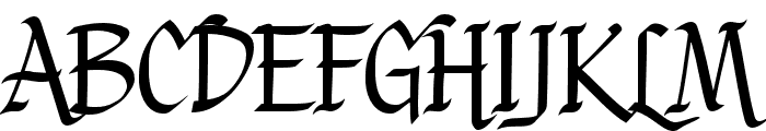 CCYuletideLog Regular Font UPPERCASE