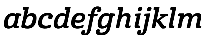 Cabrito Cond Bold Italic Font LOWERCASE