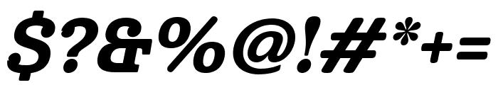 Cabrito Cond ExBold Italic Font OTHER CHARS