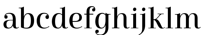 Cabrito Didone Cond Medium Font LOWERCASE