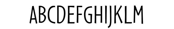 Cafeteria Light Font UPPERCASE