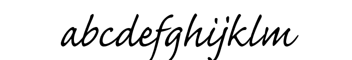 Caflisch Script Pro Regular Font LOWERCASE