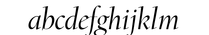 CalifornianFBDisplay Italic Font LOWERCASE
