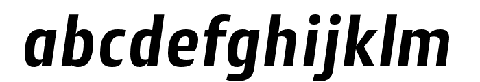 CantigaCnd Bold Italic Font LOWERCASE