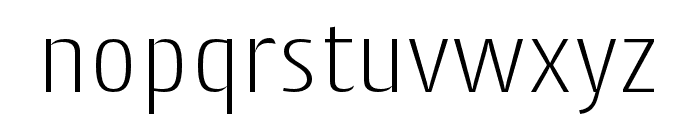 CantigaCnd ExtraLight Font LOWERCASE