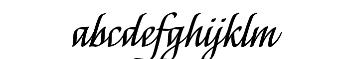Capellina Rough Font LOWERCASE