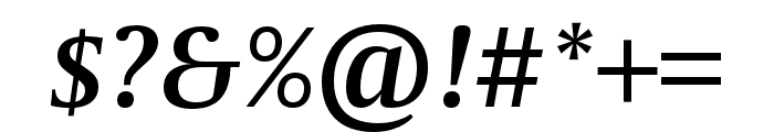 CapitoliumHead 2 SemiBold Italic Font OTHER CHARS