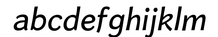 Cardigan Italic Font LOWERCASE