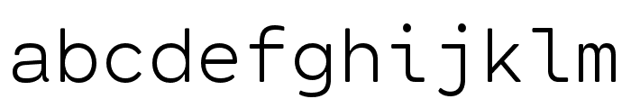 Cartograph CF Extra Light Font LOWERCASE