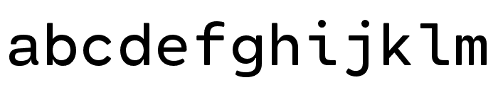 Cartograph CF Regular Font LOWERCASE
