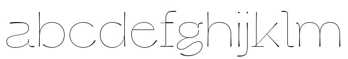 Cerulya CF Bold Font LOWERCASE