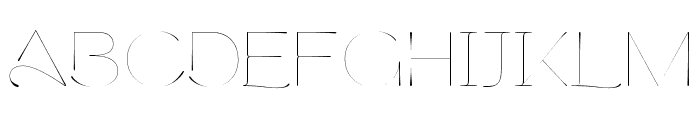 Cerulya CF Regular Font UPPERCASE