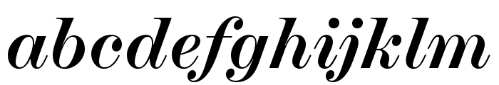 Chapman Bold Extended Italic Font LOWERCASE