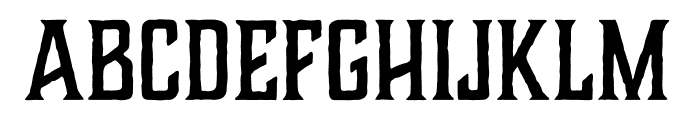 Charcuterie Deco Regular Font LOWERCASE