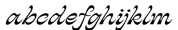 Chikoria Regular Font LOWERCASE